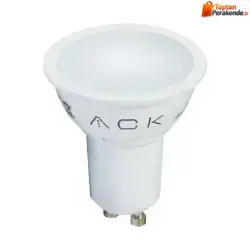 ACK AA24-00751 7W Led Ampul 220-240V GU10 Duylu 4000K Kırık Beyaz SMD Difüzörlü